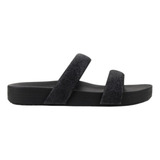 Sandália Feminina Slide Zaxy Papate Brilhante Casual