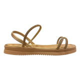 Sandalia Flatform Feminina Com
