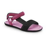 Sandália Infantil Feminina Bibi Soft Flat Preta
