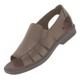 Sandalia Itapua 1602z18 Masculina Couro Confortável Promoção
