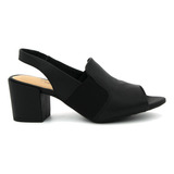 Sandalia Modare Tamanco Mule Salto Grosso Feminino 7109 473