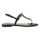 Sandália Strass Feminina Grande Rasteira Rasteirinha Full
