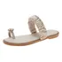 Sandálias Femininas, Chinelos De Praia, Summer Pearl Pinch T