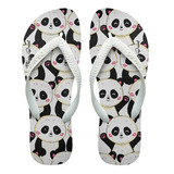 Sandalias Havaianas Personalizadas Panda