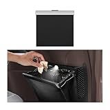 Sandfren Lixeira De Carro- Bolsa De Lixo Magnética Para Pendurar No Banco Traseiro Do Veículo Com LED Inteligente- Recipiente De Lixo Automotivo Portátil Multifuncional- Universal Para Caminhão SUV