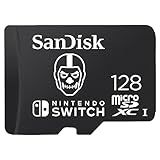 SanDisk 128 GB MicroSDXC Cartão Licenciado Para Nintendo Switch Edição Fortnite SDSQXAO 128G GN6ZG