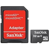 SanDisk 32GB Mobile MicroSDHC Class 4 Flash Cartão De Memória Com Adaptador SD Embalagem De Varejo 