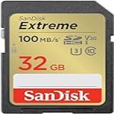 Sandisk Cartão De Memória 32gb Extreme Sdhc Uhs-i - C10, U3, V30, 4k, Uhd, Cartão Sd - Sdsdxvt-032g-gncin