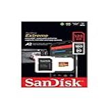 SanDisk Cartão De Memória Extreme MicroSDXC UHS I  128 GB Para Jogos Móveis  Nintendo Switch  GoPro Hero   C10  U3  V30  4K  A2  Cartão MicroSD SDXC   SDSQXA1 128G GN6MA  Preto