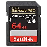 SanDisk Cartão De Memória Extreme PRO 64GB UHS I U3 SDXC