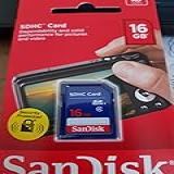 Sandisk Cartão De Memória Flash Sdhc Classe 4 De 16 Gb - Pacote De Varejo