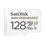 SanDisk Cartão De Memória UHS I MicroSDXC De Alta Resistência De 128 GB Com Adaptador SD 100 MB S De Leitura 60 MB S De Gravação