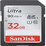 SanDisk Cartão De Memória Ultra SDHC UHS I De 32 GB   90 MB S  C10  U1  Full HD  Cartão SD   SDSDUNR 032G GN6IN