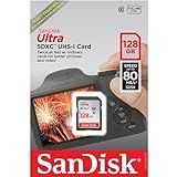 SanDisk Cartão De Memória Ultra SDXC UHS I De 128 GB 120 MB S C10 U1 Full HD Cartão SD SDSDUN4 128G GN6IN