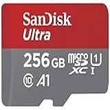 SanDisk Cartão Ultra MicroSDXC UHS I De 256 GB Para Chromebooks   Cartificado Funciona Com Chromebooks   SDSQUAC 256G GN6FA