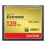 Sandisk Compact Flash Extreme 128gb 120