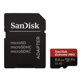 Sandisk Micro Sd 64gb Extreme Pro