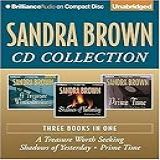 Sandra Brown Cd Collection  A Treasure Worth Seeking   Shadows Of Yesterday   Prime Time