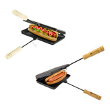 Sanduicheira Dupla Ferro Forma Misto Lanches Quentes Veja