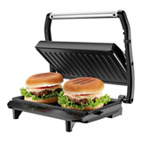 Sanduicheira E Grill 2 Em 1 Mondial Press Grill Master Press 1000w Pg 01 Inox Preto 127v