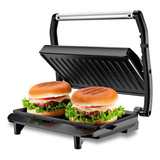 Sanduicheira E Grill Antiaderente 1000w Inox Mondial
