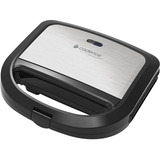 Sanduicheira Elétrica Cadence Toast Grill Prime Inox 750w Chapa Antiaderente Aquecimento Duplo E Design Moderno