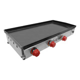 Sanduicheira Em Inox 70x35 A Gás Industrial Chapa Bifeteira