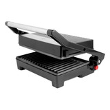 Sanduicheira Grill Misteira Elétrica Omeleteira Multifuncional Aço Inox Chapa Antiaderente A5 Austin 127v