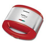 Sanduicheira Grill Premium S 19 800w Vermelho E Inox Mondial 110v