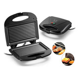 Sanduicheira Mini Grill Multilaser Gourmet Preto