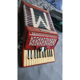 Sanfona Acordeon Gaita Michael 48 Baixos Com Bag