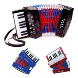 Sanfona Infantil 8baixos Semiprofissional Acordeon Gaita Top