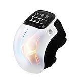 Sanforce Massageador De Joelho Com Calor Luz Vermelha E Terapia De Massagem Massageador De Joelho Sem Fio Para Alívio Da Dor Ajuda A Artrite E Rigidez Das Articulações Menores