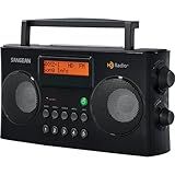 Sangean Rádio Hdr-16 Hdr/fm-stereo/am Rádio Portátil, Preto