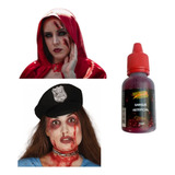 Sangue Artificial Halloween Maquiagem Terror Fake