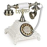 Sangyn Telefone Antigo Estilo Europeu Telefone Vintage Retro Telefone Fixo Decoração Telefones à Moda Antiga Para Decoração De Casa Escritório Hotel
