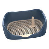 Sanitário Canino Com Estrutura De Malha Azul Médio