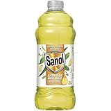 Sanol Desinfetante Extratos Naturais Capim Limão & Folhas Verdes 2 Litros Amarelo