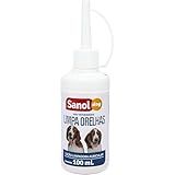Sanol Dog Limpa Orelhas 100Ml Branco