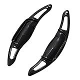 SANRILY Capas De Câmbio De Volante ABS Adequadas Para Toyota Camry 2012 2016 Corolla 2014 2018 Paddle Shift Estendido Preto 2 Peças
