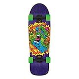Santa Cruz Skate Completo Toxic Hand 80 S Old School Shape 24 6 Cm X 80 5 Cm