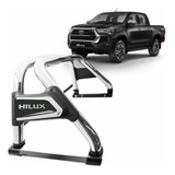 Santo Antônio Duplo Premium Cromado Hilux 2016 2017 2018
