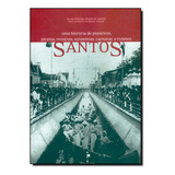 Santos: Uma Historia De Pioneiros, Piratas, Revoltas, Epidem, De Hilda Pereira De Araujo. Editora Realejo Editora, Capa Mole Em Português