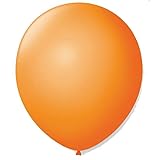 São Roque Balão Para Decoração Redondo N 09 Mandarim  Naranja  50 Balões