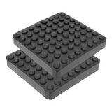 Sapata Borracha Quadrada Para Elevador Automotivo 104mm