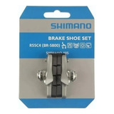 Sapata De Freio Bicicleta Shimano R55c4 105 Br 5800 Cinza