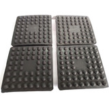 Sapata Elevador Automotivo Lona borracha Quadrada 126x126x25
