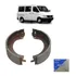 Sapata Freio Mão Para A Mercedes Benz Sprinter 312 2000 2001
