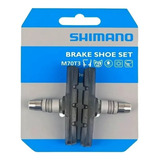 Sapata Freio V brake Shimano Deore M70t3 Br m530 Alivio