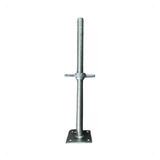 Sapata Galvanizada Para Andaime Tubo 34mm Regulável
